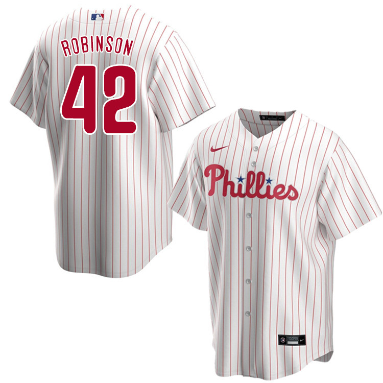 Nike Men #42 Jackie Robinson Philadelphia Phillies Baseball Jerseys Sale-White